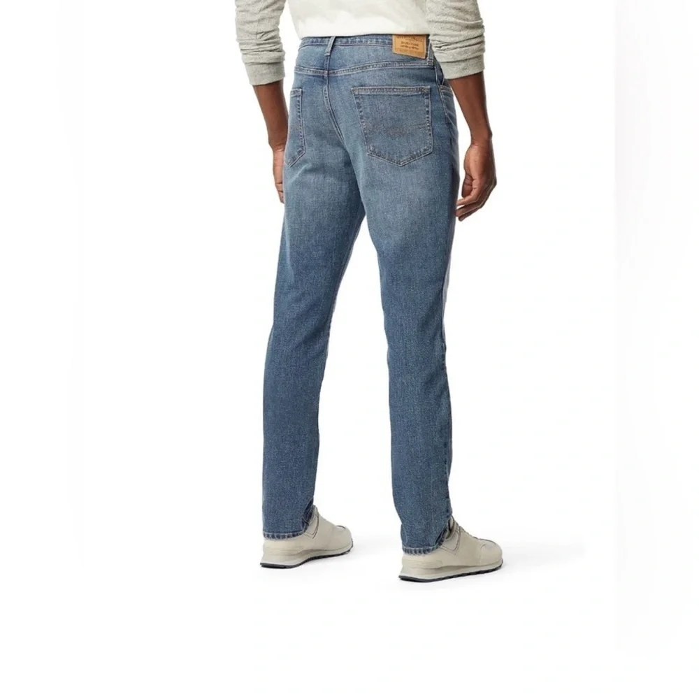 Men's Slim Straight Jeans - Blue